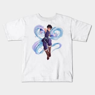 Percy water bender Kids T-Shirt